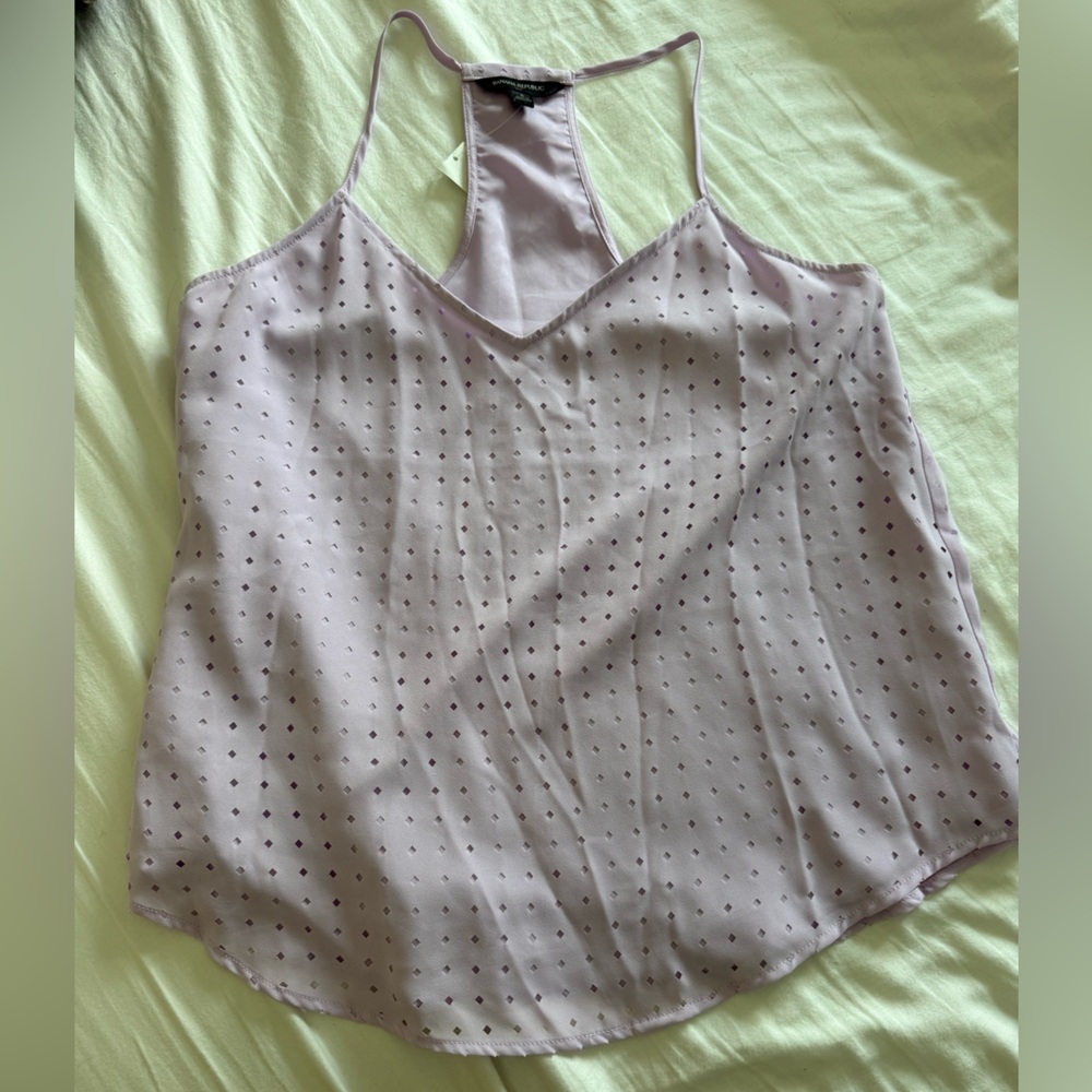 Banana Republic Lavender racerback Tank